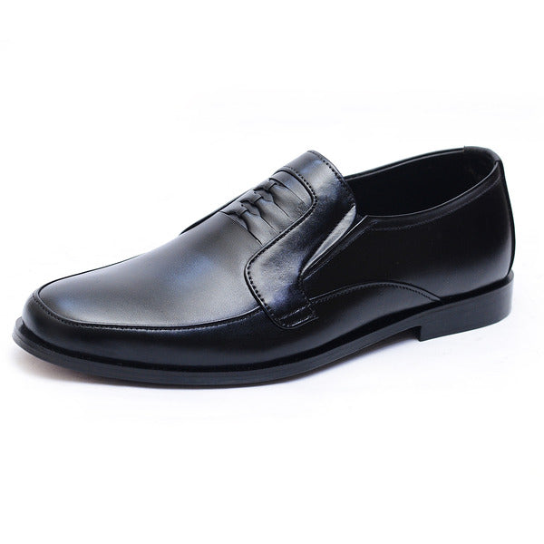 Black  Premium Leather Shoes.(3356-G Black)