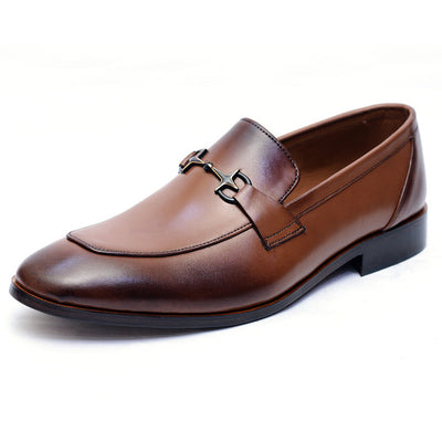 Mustard  Premium Leather Shoes.(3357-G Mustard)