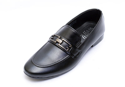 Black color Premium Leather Shoes.(9209-G Black)