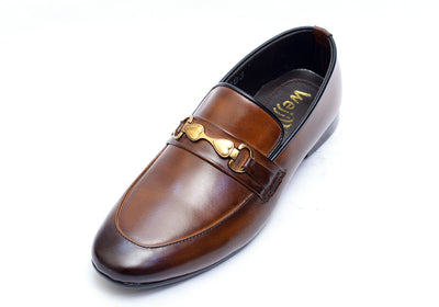 Mustard color Premium Leather Shoes.(9203- G Mustard)