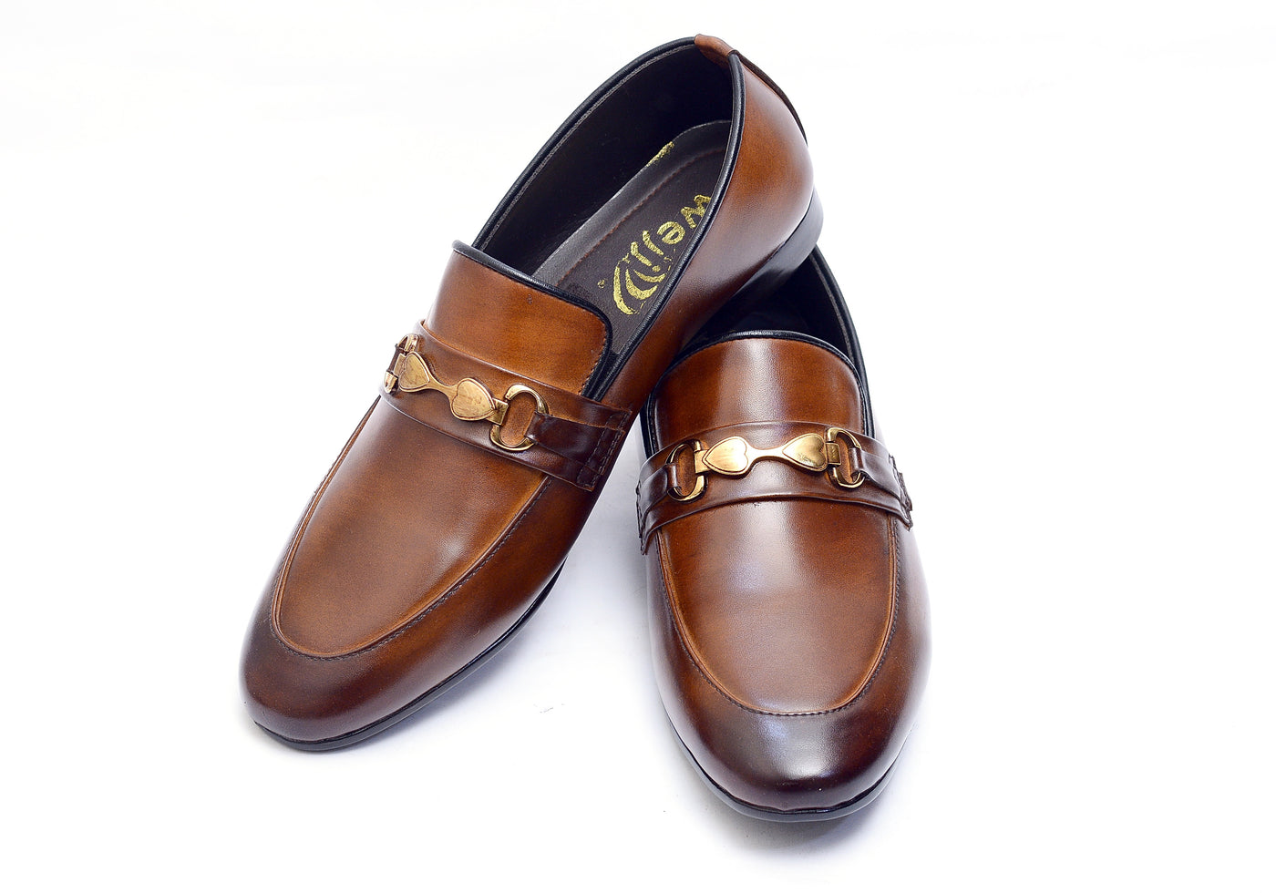 Mustard color Premium Leather Shoes.(9203- G Mustard)